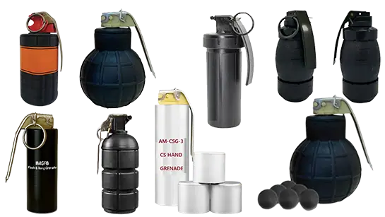 Anti-riot grenade tactical equipment