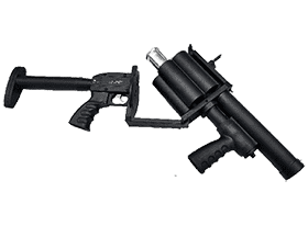 Anti Riot Guns tear gas shell launcher with 6 and multi barrel 