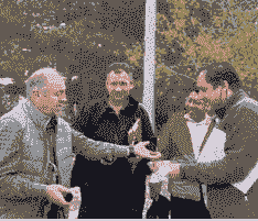 smoke grenade and 26 mm pistil fired singal flare